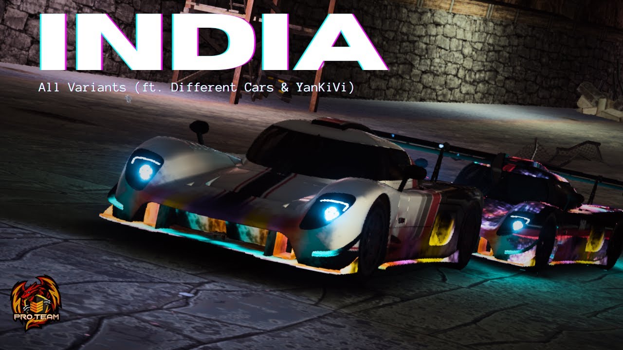 Asphalt Legends - All India Variants (ft. Different Cars & YanKiVi)