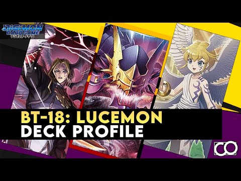 BT-18: Lucemon Deck Profile! (Digimon Card Game) - YouTube BT-18: Lucemon Deck Profile! (Digimon Card Game) - YouTube