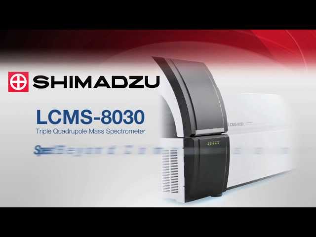 Shimadzu: LCMS-8030 Triple Quadrupole Mass Spectrometer - YouTube