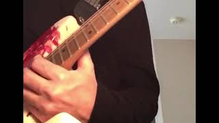 Chris IMPELLITTERI practicing his solo for the song Lost in the Rain