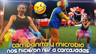 Morirás de risa con las payasadas de CAMPANITA Y MICROBIO, esta muy bueno el SHOW🤡🤣