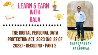 DPDP Act 2023 Explained in Simple | Data Privacy India ! DIGITAL PERSONAL DATA PRIVACY ACT ! PART B Noticias