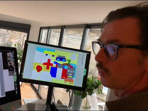 Animation Team Building Fresque Télétravail à Distance en libre Service