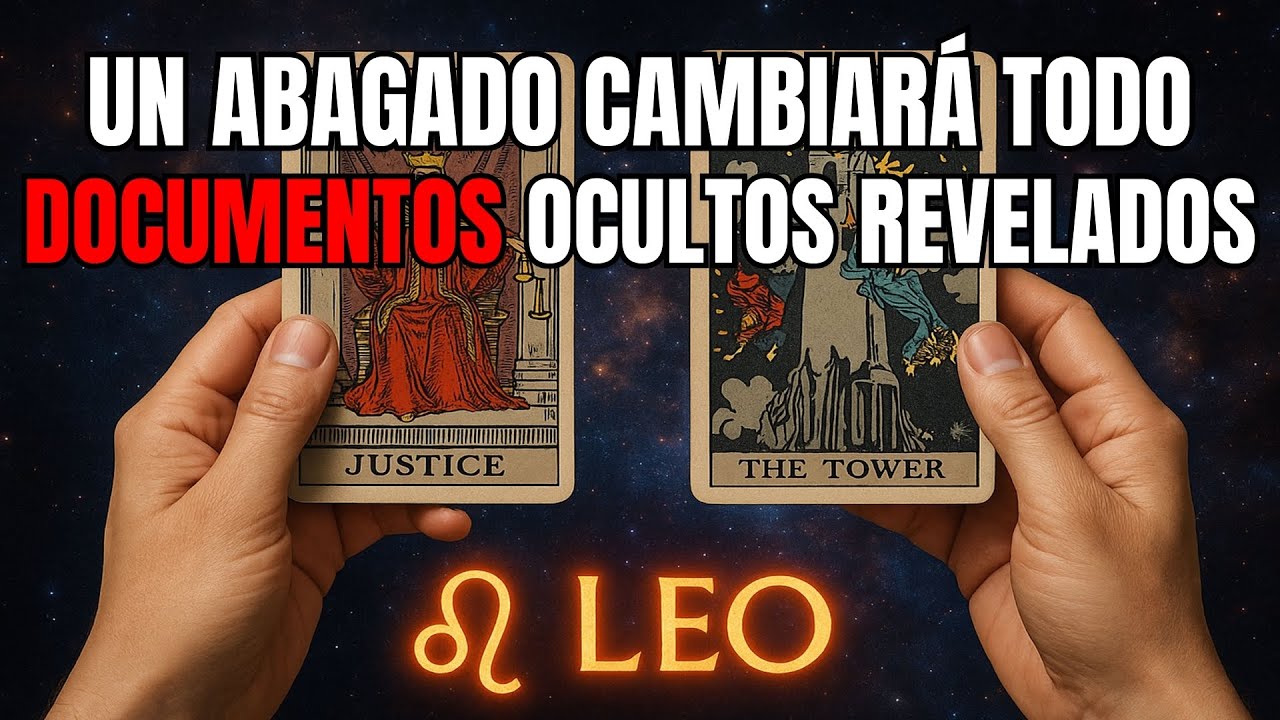 LEO♌🚨👨‍⚖️ UN ABOGADO VENDRÁ A TI CON ESTA NOTICIA URGENTE 👁️ TE REVELARÉ TODO ESTO SUCEDERÁ