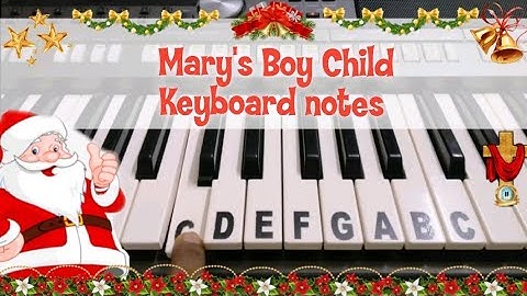 Thumbnail of Mary's boy child keyboard notes | Leads | Boney M | Christmas songs | 195