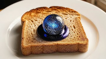 Stellar Spread on Toast 🍞🌌 | AI ASMR – Relaxing, Mesmerizing, and Satisfying