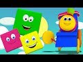 Bob trem cor passeio | Aprender cores | Nomes das cores em português | Bob The Train | Color Ride