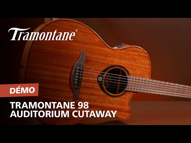 T98ACE | LÂG GUITARS Tramontane 98 Auditorium Electro Cutaway