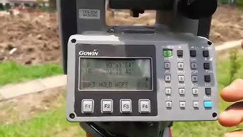HOW TO DO LAYOUT OF A BUILDING WITH CO-ORDINATE METHOD USING TOTAL STATION AT SITE// GOWIN TS