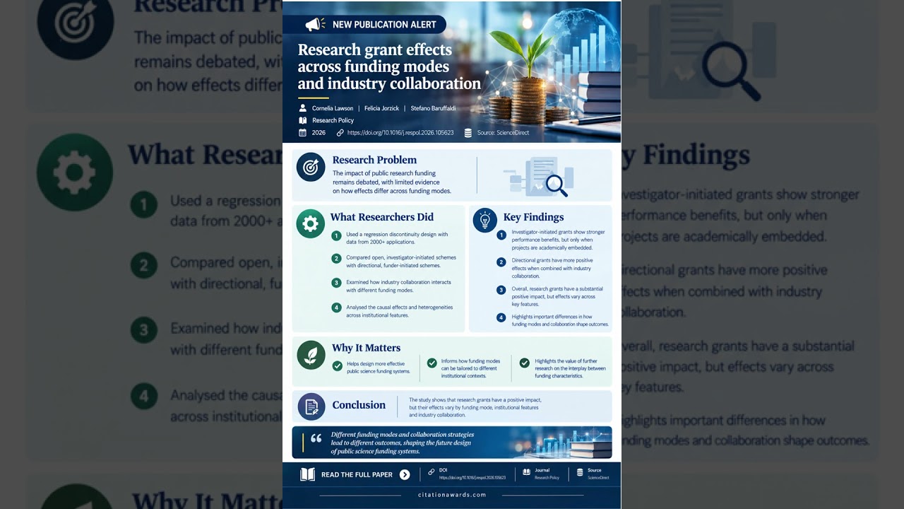Research grant effects across funding modes and industry collaboration