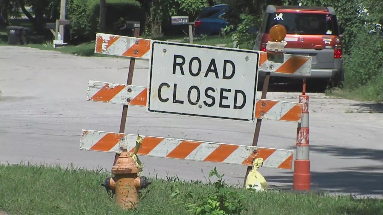 Independence closes dangerous section of Winner Road YouTube