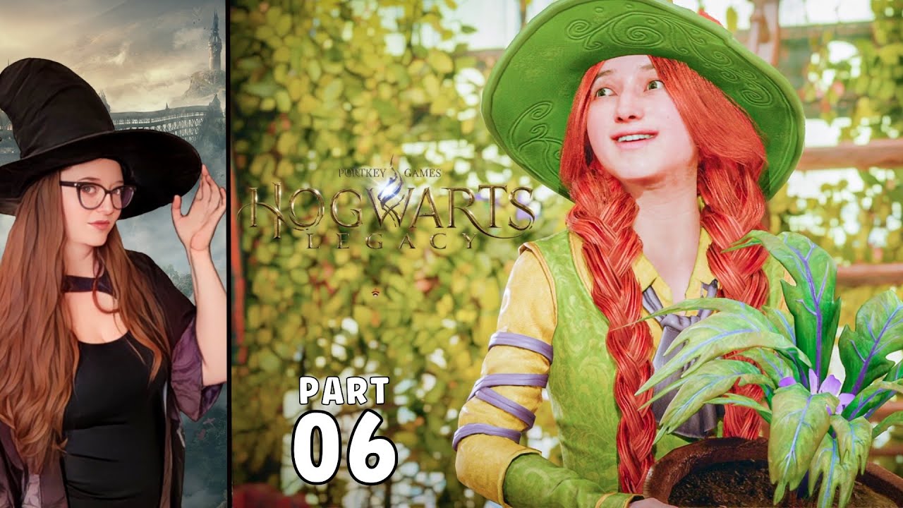 HOGWARTS LEGACY Part 6 Crossed Wands! First Herbology Lesson! YouTube