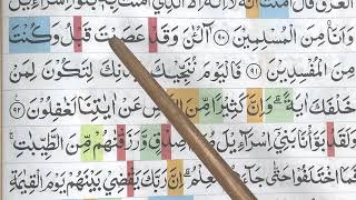 Belajar Ngaji Quran Surah YUNUS 89-97