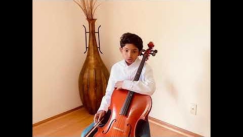 Arpeggios in G Major Scale in 3 Octaves - Cello - Manu #MilwaukeeBrothers