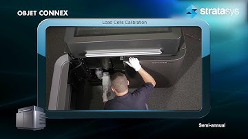 Stratasys Academy | Connex Series: Calibrating the Load Cells