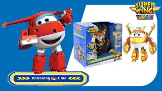 [Super Wings Season6 Unboxing Time] Deluxe Transforming - Golden Boy