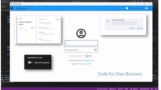 How to Develop Desktop Applications || Login Window || Payment Method | Python || Executable file How to Develop Desktop Applications || Login Window || Payment Method | Python || Executable file