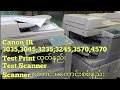 Canon IR 3035,3045,3235,3245 test printing ၊ test page ထုတ်နည်း scanner ကောင်းမကာင်းစစ်နည်း #india