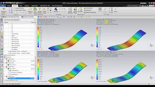 Nx Cae Linear Vs Non Linear Simulation Result Comparison For Large Displacement