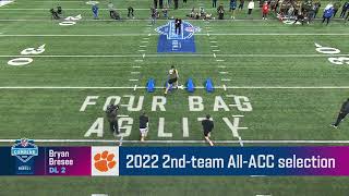 Calijah Kancey runs official 4.67-second 40-yard dash at 2023 NFL Scouting Combine