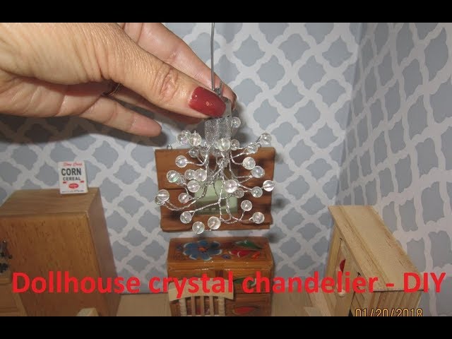 diy dollhouse chandelier