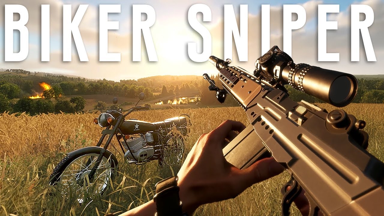 Снайперская стрельба с мотоцикла — лучшее комбо в Arma Reforger...