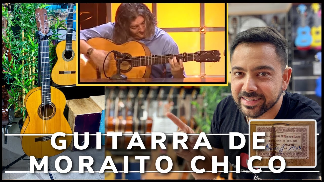 ✅ Guitarra MORAITO CHICO #guitarraflamenca Vda. y Sobrinos de Domingo Esteso año 64 / Gravina Nº 7
