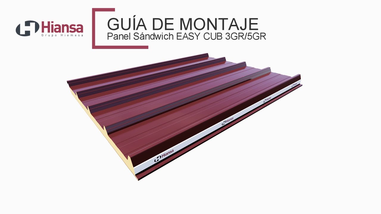 Hiansa - Guía Montaje Panel de Cubierta EASY CUB 3GR 5GR