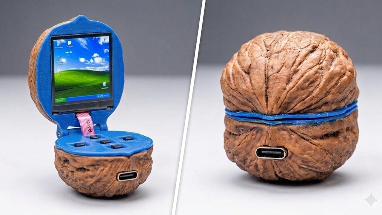 Making a Tiny Windows PC in a Walnut