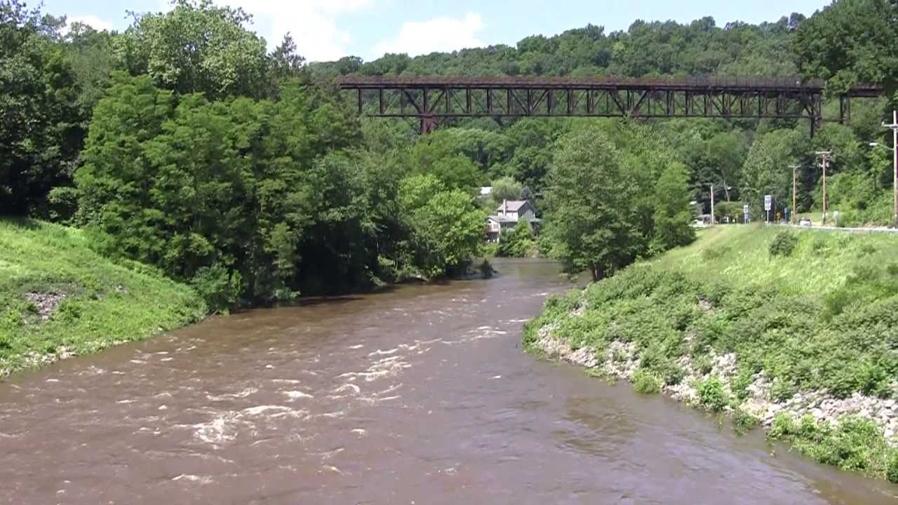 Bruderhof volunteers help to transform Rosendale's Rail Trail Trestle