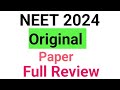 Neet 2024 paper