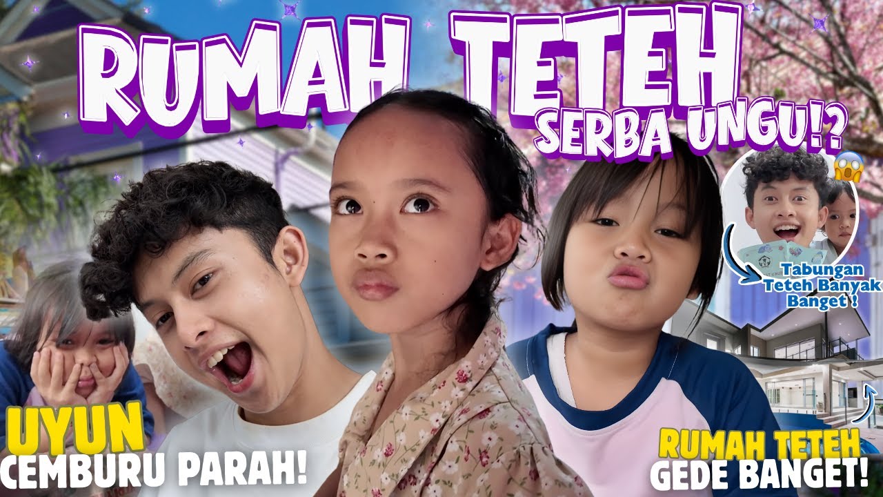 GEREBEK RUMAH TETEH, SERBA UNGU SEMUA ⁉️💜