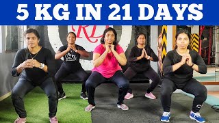 10 Mins 🔥 Non Stop Full Body Weight Loss Home Workout | RD Fitness | Weight Loss Challenge screenshot 3