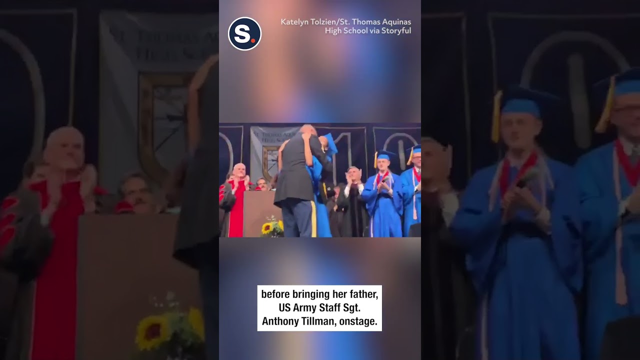 Army Dad Surprises Daughter At Graduation After 10 Years Overseas YouTube Army Dad Surprises Daughter At Graduation After 10 Years Overseas YouTube