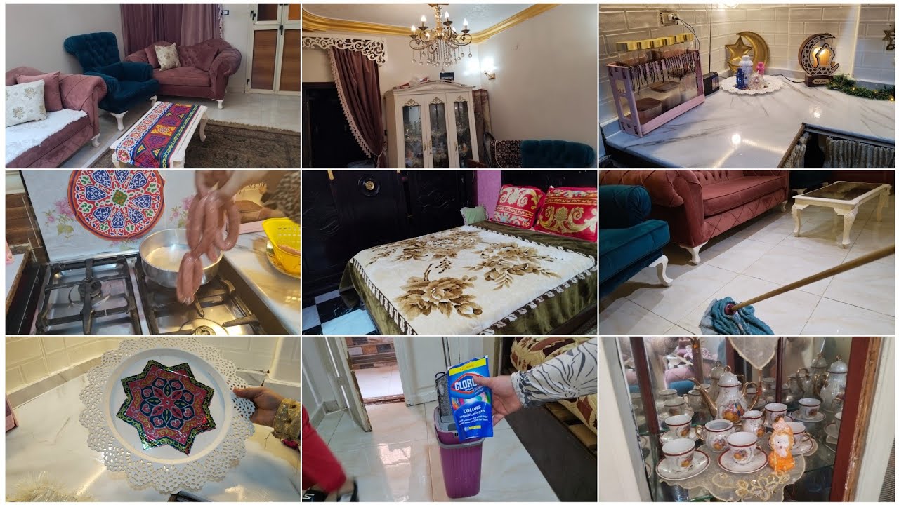 اللمسات الأخيرة 🪣🧹آخر تنظيفات رمضان أقوي التنظيفات العميقه قبل دخول شهر رمضان اتحداكي بعد الفيديو