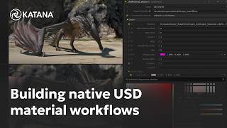 Build native USD material workflows with Katana