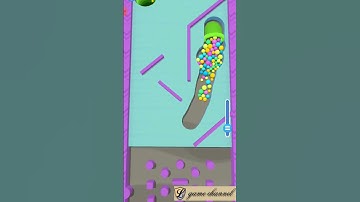 sand balls puzzle 😉😉 gameplay // l game channel // android & ios 19375 #mobilegame #shorts