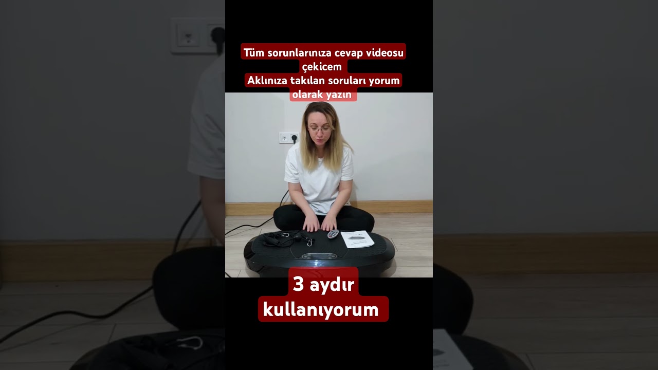 Titreşimli spor aleti