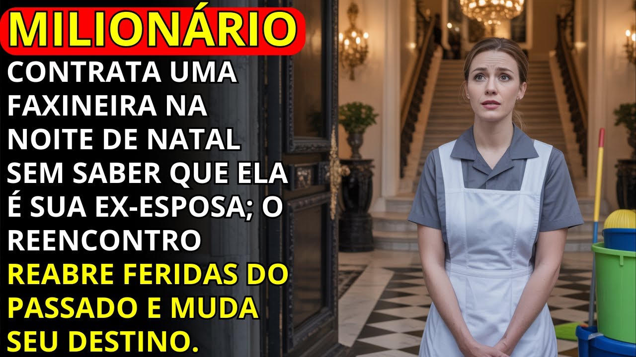MILIONÁRIO CONTRATA UMA FAXINEIRA NO NATAL E QUANDO ELA CHEGA DESCOBRE QUE É SUA EX ESPOSA