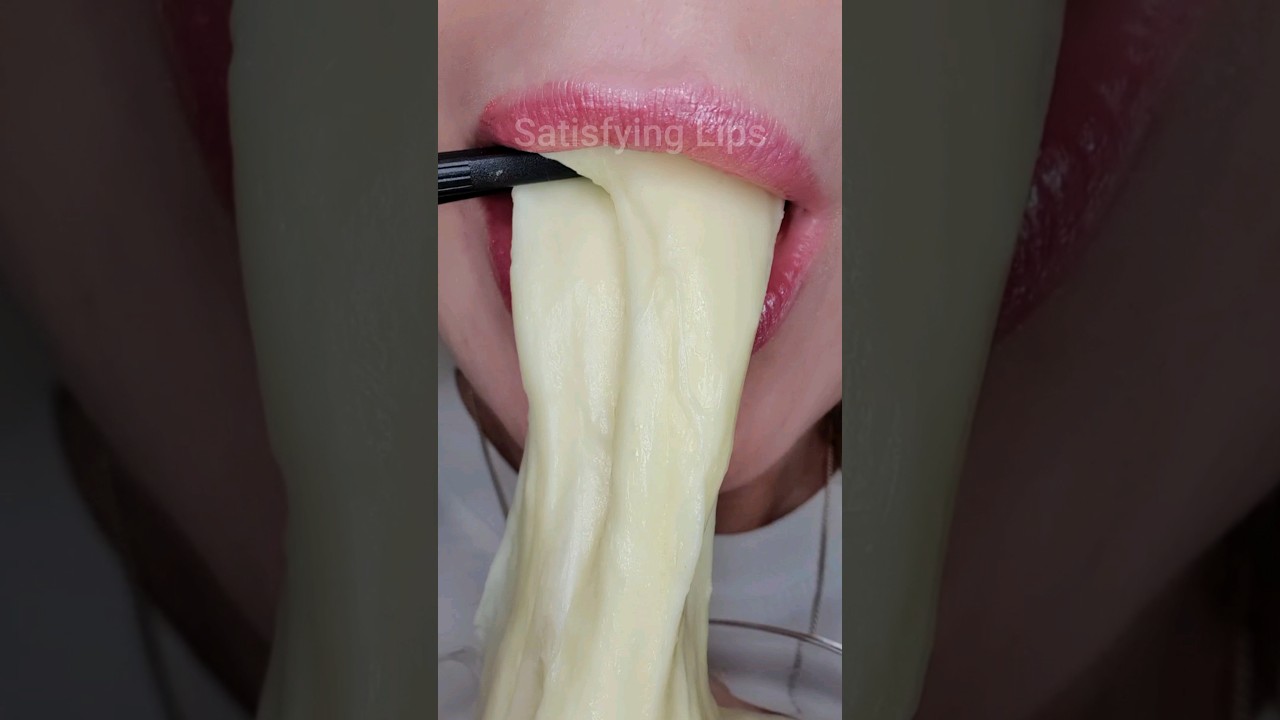 ASMR Satisfying Eating Melted Cheese 🧀 
