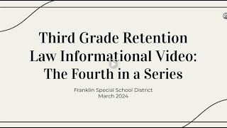 FSSD Home Connect: Third Grade Promotion (Ep 4)