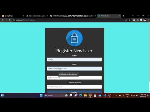 Coding Ninjas Backend Skill Test Authentication System