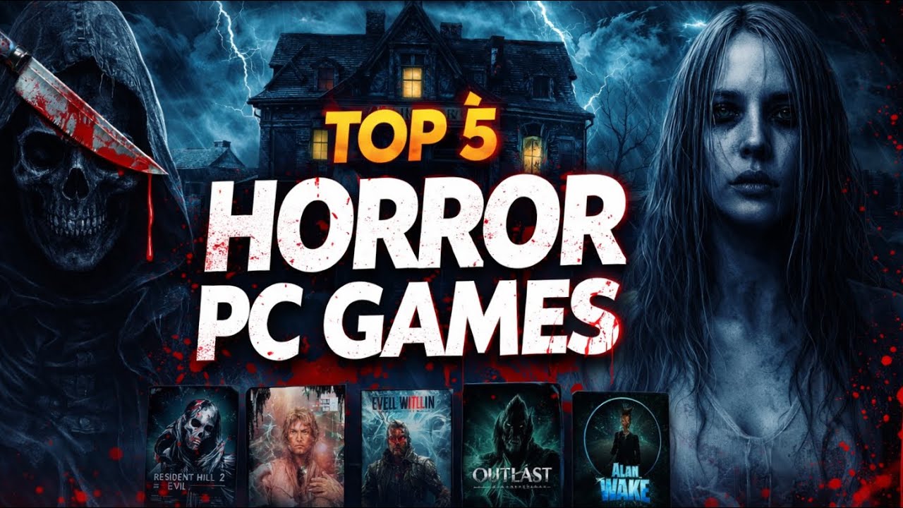 TOP 5 Scariest Horror PC Games You MUST Play in 2026 🥶🔥