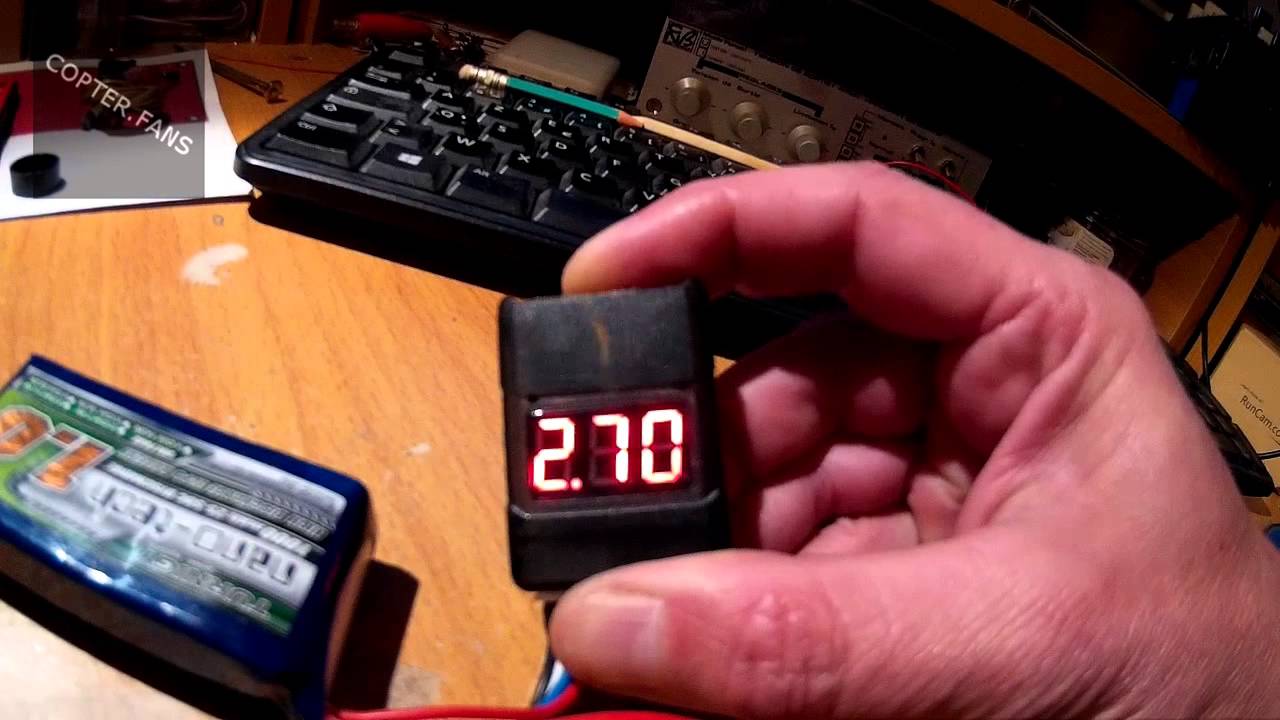HobbyKing LiPo Tester + Alarm Battery