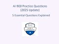 #AI900 Practice Questions | 5 Most Important Questions Explained (Azure AI Fundamentals)
