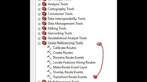 Linear Referencing Tools from ArcToolbox ArcGIS Programs | How to use all Linear Referencing tools