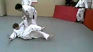 20140402 Tachi Waza Fai & Claire Hong Kong Judo youth martial arts center