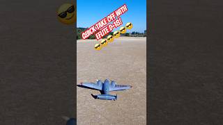 Getting in the air FAST w/Eflite Beechcraft D-19 at Rancho! #eflite #rc #rcairplane #aviation #fly