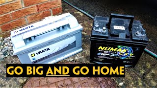 A BETTER battery for my Defender and a battery box wiring tidy up