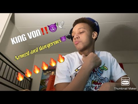 King von- armed and dangerous😈🤟🏿 {reaction‼️}